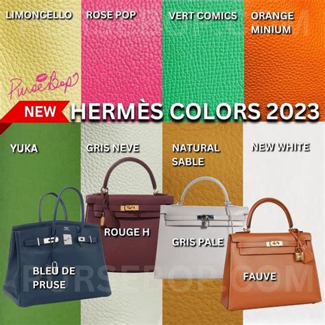 new Hermes colors for women